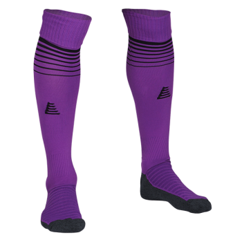 Home Goalkeeper Socks - Purple/Black